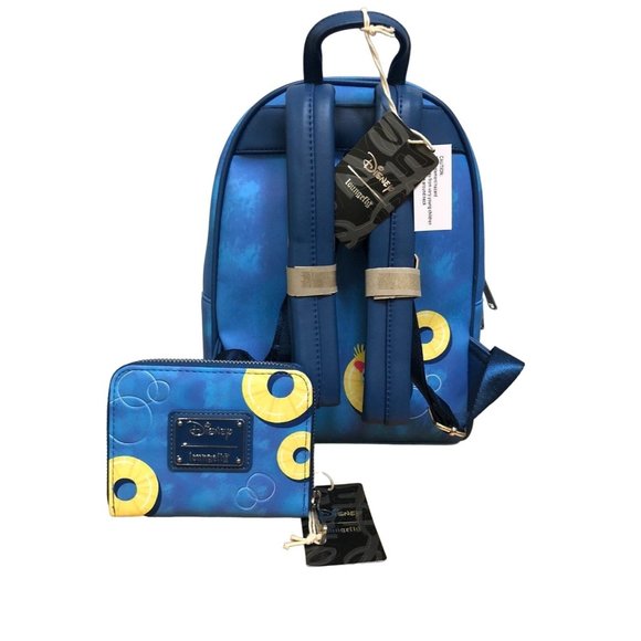 Loungefly Disney Stitch Pineapple Floaty Backpack and Wallet - Picture 2 of 11